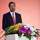 28 May: Crown Prince Haakon opens the Norway Day at the World Expo 2010 in Shanghai Photo: Patrick Wack / Innovasjon Norge / Scanpix)